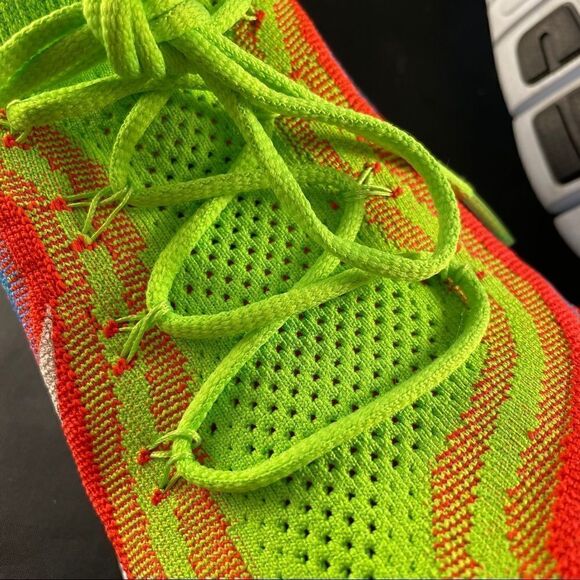 Nike Flyknit Free 5.0 🌈 rainbow men’s 12.5 US 47 EUR Excellent overall conditio - Picture 10 of 14